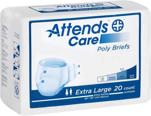 يحضر ملخصات بولي للكبار من سلس البول BR40 X-Large مقاس 60 قطعة، أبيض in Kuwait