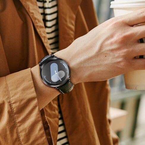 Fintie 4 Pack Cases Compatible with Samsung Galaxy Watch 8 40mm 2025, Premium Soft TPU Screen Protector All-Around Protective Bumper Shell Cover, Black/Silver/Rose Gold/Clear in Kuwait