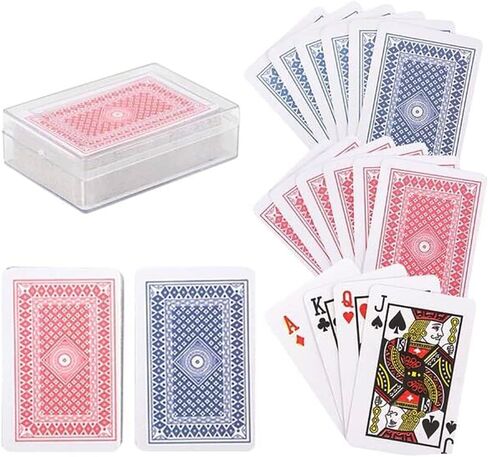 The Dreidel Company Mini Playing Cards Deck, Party Favor, 2.5" Inches (12-Pack) in Saudi Arabia