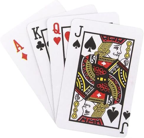 The Dreidel Company Mini Playing Cards Deck, Party Favor, 2.5" Inches (12-Pack) in Saudi Arabia