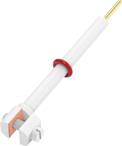 PTFE Copper Electrode Holder, Electrolysis Cells Electrode Clamp Solid Sample Conductive Holder Clip with 10 x 10 mm High-Purity Copper Sheet and PTFE Body in Saudi Arabia