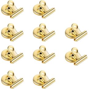 Strong Office Magnetic Clips Heavy Duty Refrigerator Magnet Hook Clips for Photo Displays, Whiteboards, Locker, Fridge, Classroom, School, Office(10 Pack)