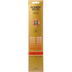 Gonesh Incense Sticks Extra Rich Collection Musk, B000fq5ou0, 20 Piece