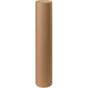 Aviditi Kraft Paper Roll, 50#, 48" x 720', Kraft, 100% Recycled Paper, Ideal for Packing, Wrapping, Craft, Postal, Shipping, Dunnage and Parcel