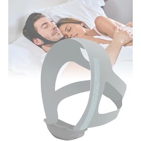 Anti Snore Chin Strap Devices - Chin Strap for CPAP Users, Adjustable Chin Strap for Snoring | Breathable Anti Snoring Chin Strap Stop Snoring Head Band Keeping Mouth Closed-G-L