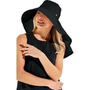 Coolibar UPF 50+ Women's Anastasia Elegant Full Coverage Hat - Sun Protective