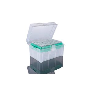 100uL Filter Racked Universal Pipette Tips, Clear, Gamma Sterile, DNase/RNase Free,Non-Pyrogenic (1 Rack of 96 Filter Tips, 100uL)