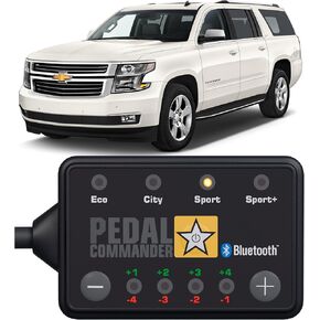 PEDAL COMMANDER for Chevrolet Suburban (2007-2018) Throttle Response Controller - Fits: LS, LT, LT2, LTZ, Premier, 1500 2500 (5.3L 6.0L 6.2L) Performance Parts & Accessories - PC65