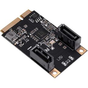 8 Port Non-RAID SATA III 6Gbp/s to M.2 B+M Key Adapter PCI-e 3.0 x2 bandwith