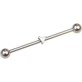 NewkeepsR G23 Titanium Internal Thread 14g Bar, 34mm/38mm Length Implant Grade Straight Ear Cartilage Industrial Barbell