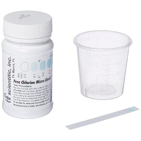 9940 Chlorine Free Micro Test Strip, 0-10 ppm Range