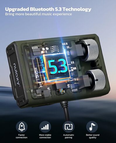 محول سيارة Nulaxy Bluetooth 5.3 مع تركيب فتحة تهوية وإلغاء الضوضاء DSP، QC3.0 & Type-C PD شاحن سيارة لاسلكي FM راديو يدعم الجهير والتعزيز الثلاثي، والمكالمات بدون استخدام اليدين in Kuwait