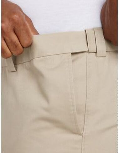 DXL Big + Tall Essentials Men's Big and Tall Flat-Front Twill Pants in Saudi Arabia