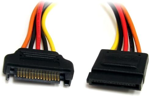 StarTech.com 8in 15 pin SATA Power Extension Cable - 8 SATA power Extension Cable - 8 SATA power Extension cord (SATAPOWEXT8) in Kuwait