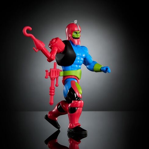 Mattel Masters of the Universe Origins Cartoon Collection Action Figure & Accessories Set, Trap Jaw 5.5-inch Collectible Toy with Mini-Comic in Saudi Arabia