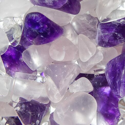 VitaJuwel GemPod WELLNESS | Crystal Insert for VitaJuwel Bottles & Carafes with Amethyst, Rose Quartz & Clear Quartz – Calmness, Balance & Relaxation in Saudi Arabia