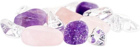 VitaJuwel GemPod WELLNESS | Crystal Insert for VitaJuwel Bottles & Carafes with Amethyst, Rose Quartz & Clear Quartz – Calmness, Balance & Relaxation in Saudi Arabia
