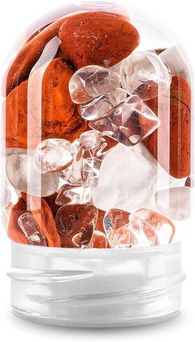 VitaJuwel GemPod WELLNESS | Crystal Insert for VitaJuwel Bottles & Carafes with Amethyst, Rose Quartz & Clear Quartz – Calmness, Balance & Relaxation in Saudi Arabia