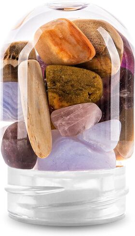 VitaJuwel GemPod WELLNESS | Crystal Insert for VitaJuwel Bottles & Carafes with Amethyst, Rose Quartz & Clear Quartz – Calmness, Balance & Relaxation in Saudi Arabia