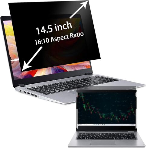 MUBUY-GOL 11.6 Inch Laptop Privacy Screen Filter Compatible with for 16:9 Aspect Widescreen Computer, 11.6 Inch Eye Protection Privacy Laptop Screen Filter Anti-Glare Anti-Blue Light in Kuwait
