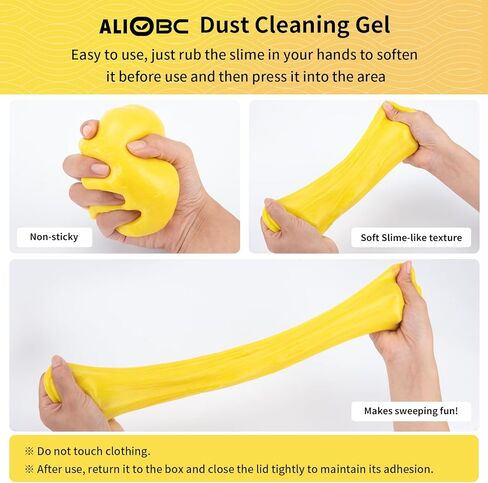 جل تنظيف الغبار، جل تنظيف السيارة، منظف لوحة المفاتيح، معجون تنظيف للسيارة الداخلية، منظف الوحل، جل تنظيف الغبار، معجون السيارة لتنظيف جل السيارة، منظف جيلي السيارة، أزرق 8.8 أونصة in Kuwait