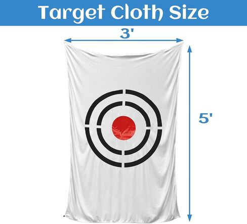 Golf Target Cloth Golf Target for Net Replacement Target Golf Hitting Net Target Golf Practice Target Golf Training Aids Indoor Outdoor in Kuwait