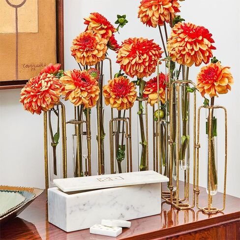 Two's Company Set of 10 Hinged Flower Vases in Saudi Arabia
