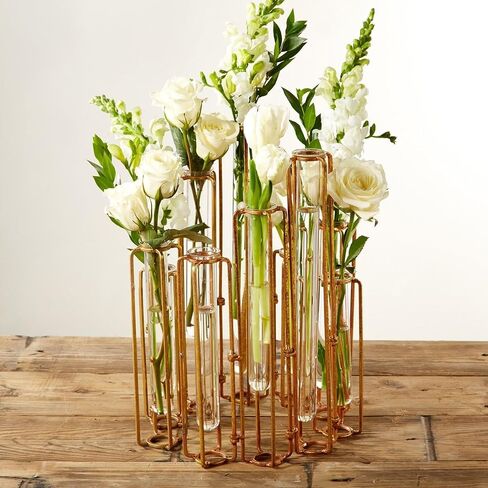 Two's Company Set of 10 Hinged Flower Vases in Saudi Arabia