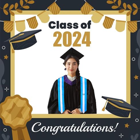 سرق علم غواتيمالا ووشاح التخرج للطلاب الغواتيماليين الدوليين in Kuwait