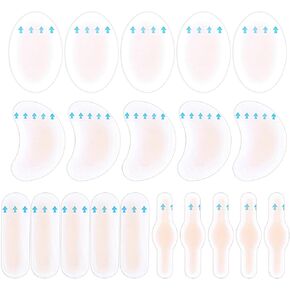 20 Pcs Gel Blister Bandages, Hydrocolloid Bandages for Feet Waterproof Hydrocolloid Seal Adhesive Bandages for Foot Toe Heel Blister Prevention & Recovery Protect Feet for Men and Women