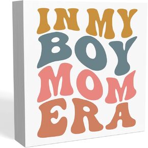 Mom Gifts, In My Mom Era Sign, New Mom Gifts, Housewarming Gifts, Funny Christmas Gifts for Morher Mommy, Mothers Day Gifts for Mom, Home Sign Home Decor 5 X 5 Inch
