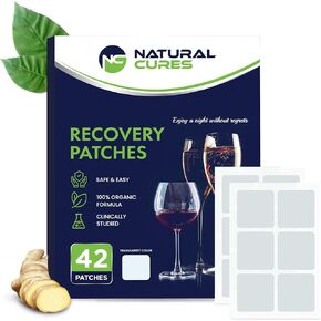 Party Recovery Patch - 42-Pack Party Patches - Wake Up Refreshed and Energized with Skin-Friendly Patch - Strong Adhesive for Secure Fit - Natural Ingredients for Quick Recovery(Beige)