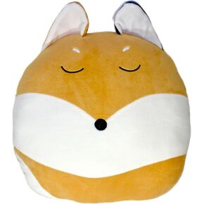 15" Original Soft Plush Sleeping Fox Pillow for Kids