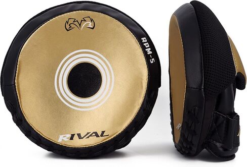 RIVAL Boxing RPM5 2.0 Parabolic Punch Mitts - Perfect for Precision and Combination Punching, 7" Diameter Striking Surface in Saudi Arabia