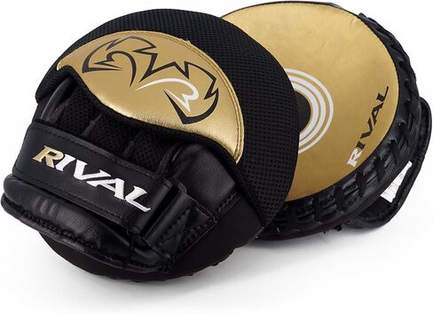 RIVAL Boxing RPM5 2.0 Parabolic Punch Mitts - Perfect for Precision and Combination Punching, 7" Diameter Striking Surface in Saudi Arabia