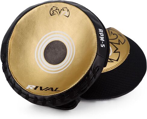 RIVAL Boxing RPM5 2.0 Parabolic Punch Mitts - Perfect for Precision and Combination Punching, 7" Diameter Striking Surface in Saudi Arabia