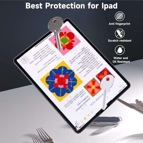 [عبوتان] واقي شاشة مضاد للضوء الأزرق متوافق مع iPad 9/8/7 الجيل (10.2 بوصة، موديل 2021/2020/2019)، واقي شاشة iPad Matte 10.2 مضاد للوهج، فائق الدقة، مضاد للخدش، مضاد لبصمات الأصابع in Kuwait