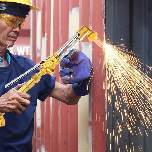 Cutting Torch CA2460 Victor Cutting Torch 315FC Torch Handle Oxy Acetylene Torch Heavy Duty Cutting Torch kit for Cutting and Welding in Saudi Arabia