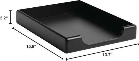 Rolodex 62523 صينية مكتب بحجم الحروف، خشب، أسود in Kuwait