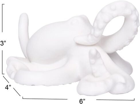 Decorative White Bisque Octopus in Saudi Arabia