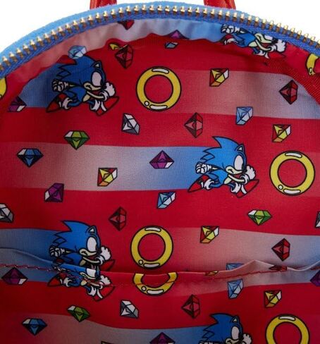 حقيبة ظهر صغيرة من القطيفة من Loungefly Sonic the Hedgehog in Saudi Arabia