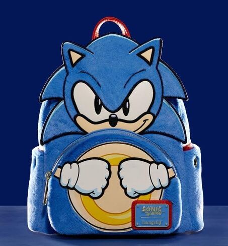 حقيبة ظهر صغيرة من القطيفة من Loungefly Sonic the Hedgehog in Saudi Arabia