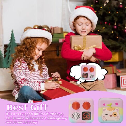 (إصدار سميك) حافظة من السيليكون متوافقة مع Yoto Mini - مشغل الصوت والموسيقى للأطفال، سترة مغامرة مع حبل معصم (أزرق) in Kuwait