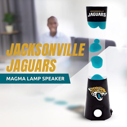 2-in-1 NFL Team Magma Lamp with Built-in Bluetooth Speaker - 16.5" NFL Team Magma Lamp with Standard Outlet Connection and 30-Watt Bulb (Included) – Los Angeles Rams in Kuwait
