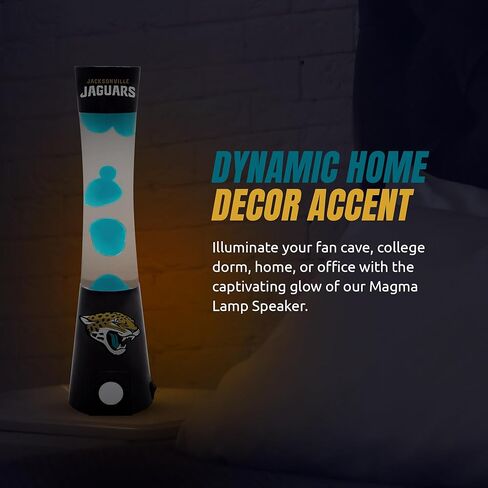 2-in-1 NFL Team Magma Lamp with Built-in Bluetooth Speaker - 16.5" NFL Team Magma Lamp with Standard Outlet Connection and 30-Watt Bulb (Included) – Los Angeles Rams in Kuwait