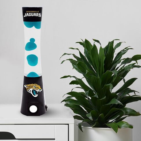 2-in-1 NFL Team Magma Lamp with Built-in Bluetooth Speaker - 16.5" NFL Team Magma Lamp with Standard Outlet Connection and 30-Watt Bulb (Included) – Los Angeles Rams in Kuwait