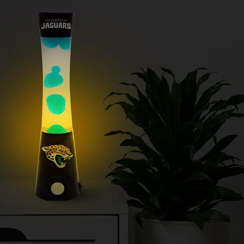 2-in-1 NFL Team Magma Lamp with Built-in Bluetooth Speaker - 16.5" NFL Team Magma Lamp with Standard Outlet Connection and 30-Watt Bulb (Included) – Los Angeles Rams in Kuwait