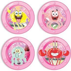 HK Studio مضحك المحيط الكوة ديكور غرفة باردة - ديكور غرفة الكرتون الوردي Y2K للنوم، غرفة نوم في سن المراهقة 12 "حزمة 4 in Kuwait