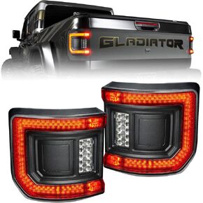 ORACLE Lighting Flush Mount LED Tail Lights for Jeep Gladiator JT (Standard Red)