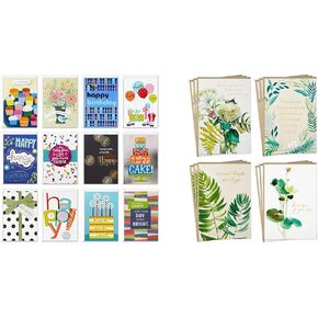 Hallmark Assorted Birthday Greeting Cards (12 Cards and Envelopes)
